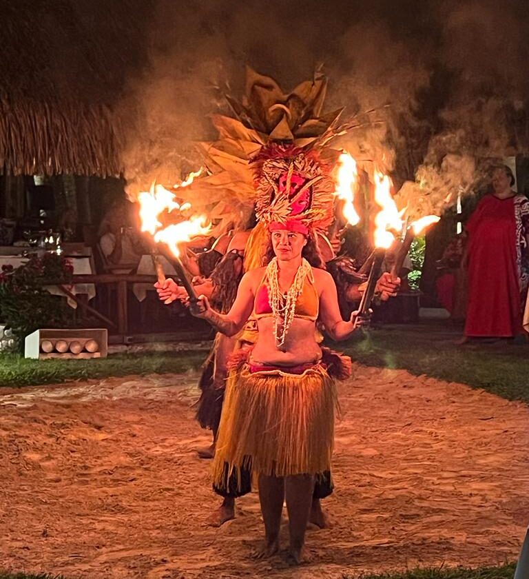Traditional Polynesian dance performance