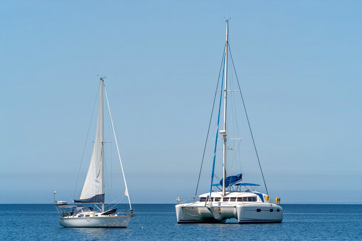 Catamaran or Sailboat in French Polynesia